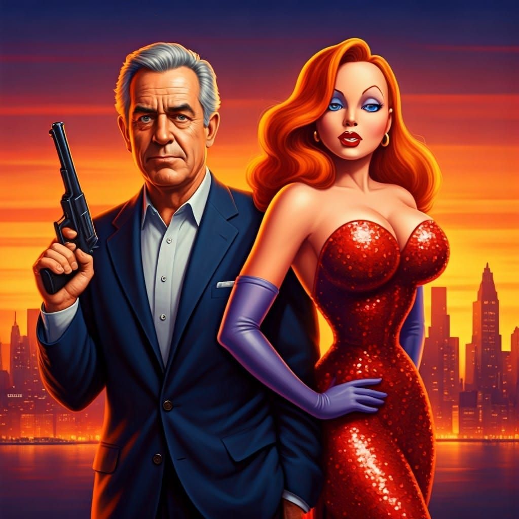 Frank Drebin and Jessica Rabbit - A Toon to Kill For!