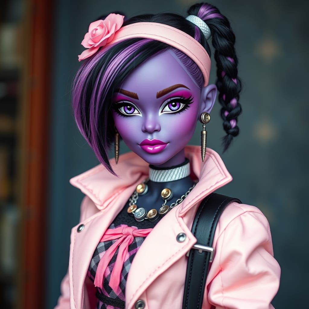 Janiya Marshall as Purple Frankie Stein