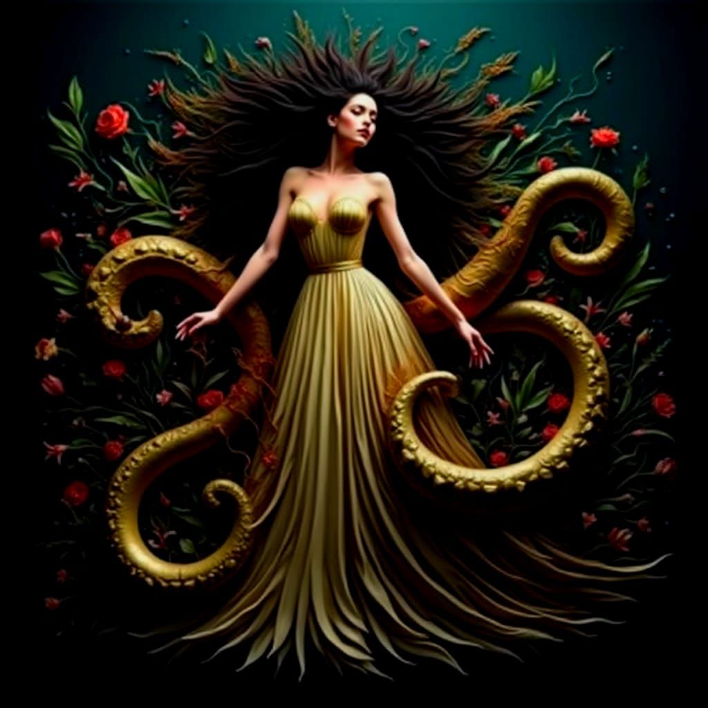 Botanical Tapestry: Hyperrealistic Flora in Wonderland