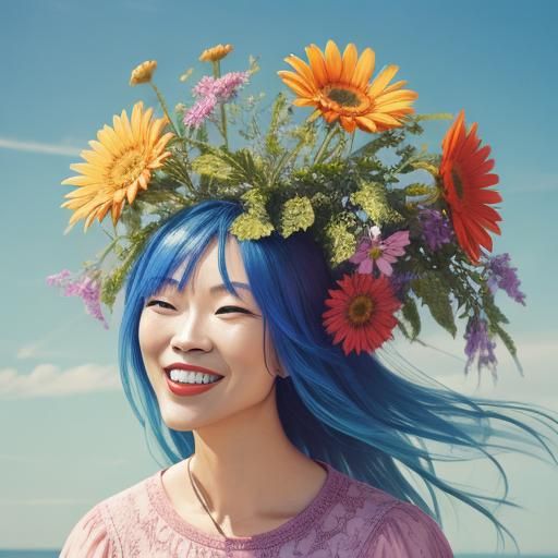 Vibrant and Joyful Image in High Resolution