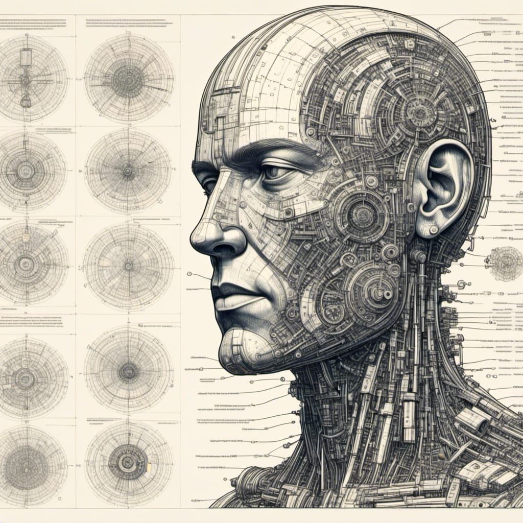 Patent Drawing of The Human Spirit