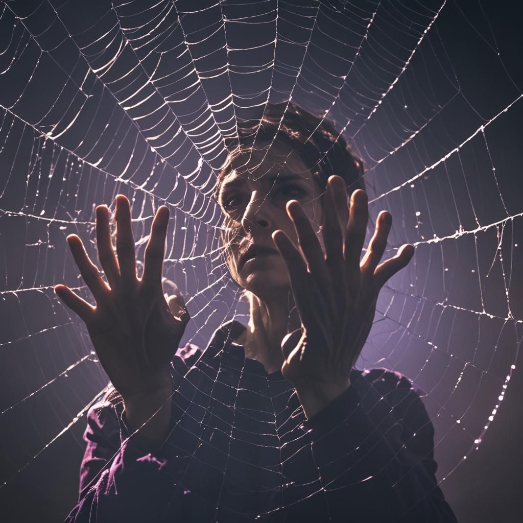 Unweaving Spiderweb in Cinematic Darkness