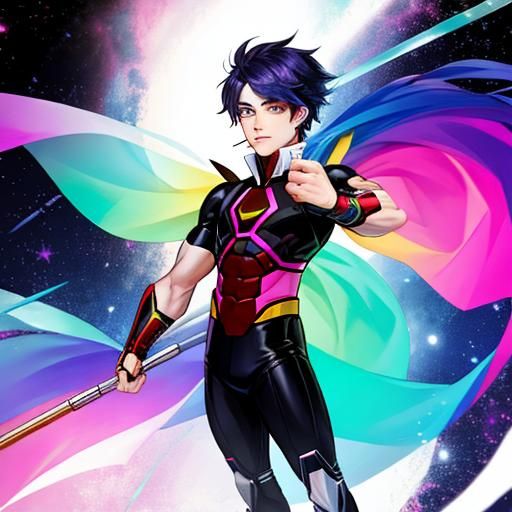 Inclusive Non-Binary Superhero Character Design