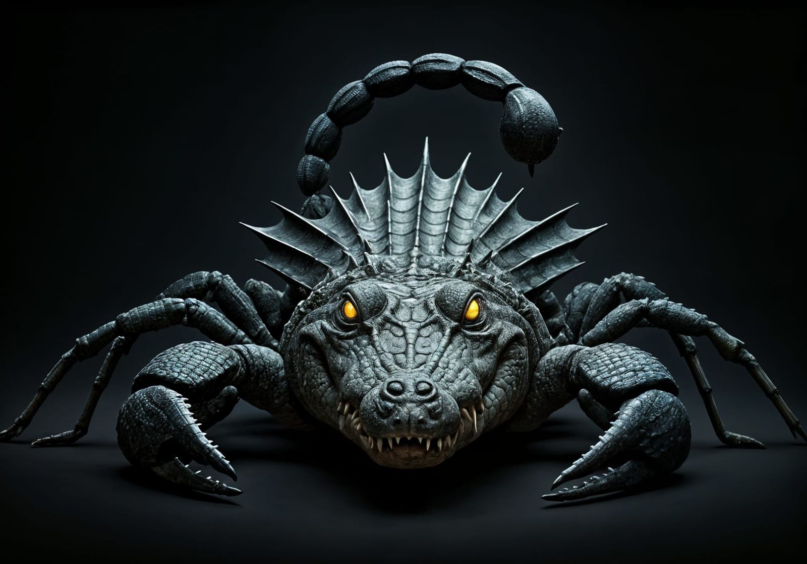 Crocodile scorpion