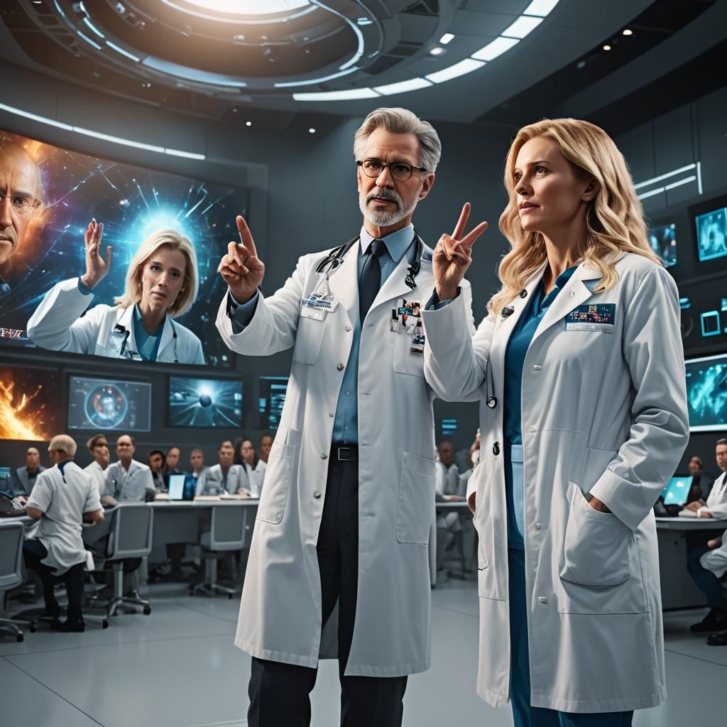 Robert Lazaar Presents Quantum Entanglement Concept Art