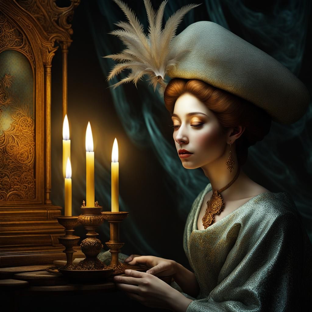 Magical Biological Prism with Dreamy Particles