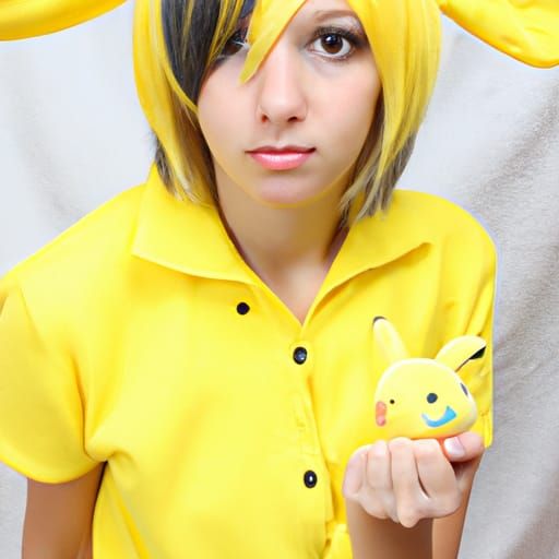 Cosplay Pikachu Image