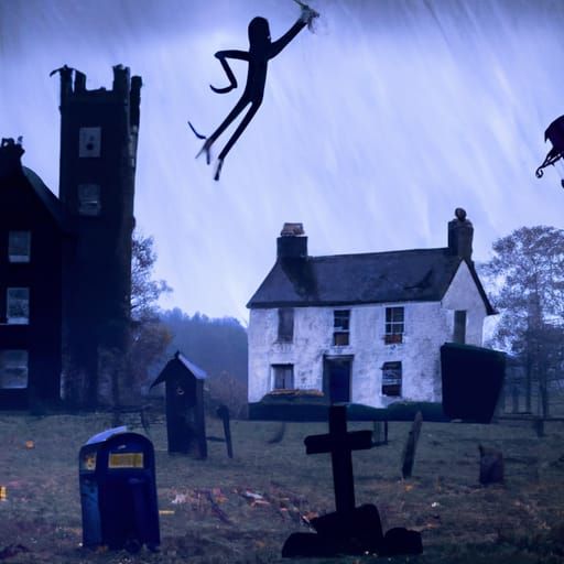 Haunted Countryside Village : Ghouls welcome in Spookhanpton