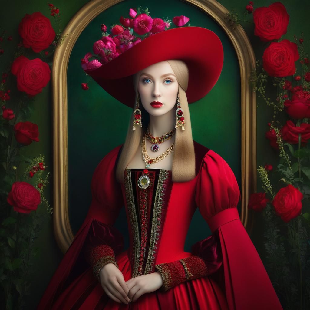 Surreal Arnolfini Portrait Reimagined