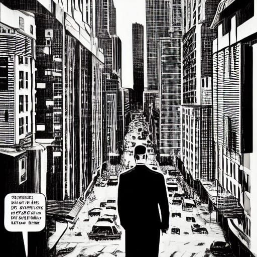Timeless Film Noir Comic Book Art