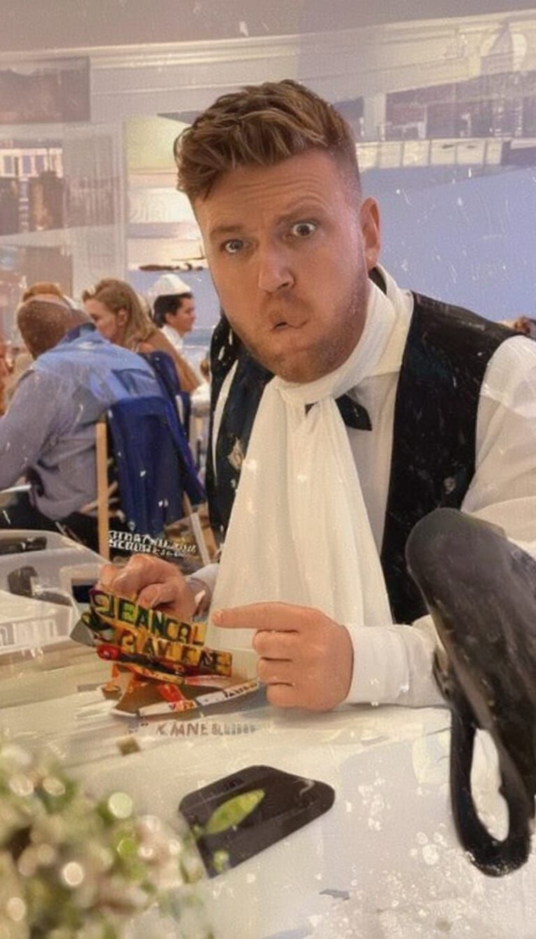 Seagull Banger Movie Poster: Shocked Seagull Shouts at Crash...