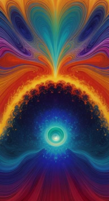 Georgia O'Keeffe-Inspired Goddess Radiates Power and Beauty