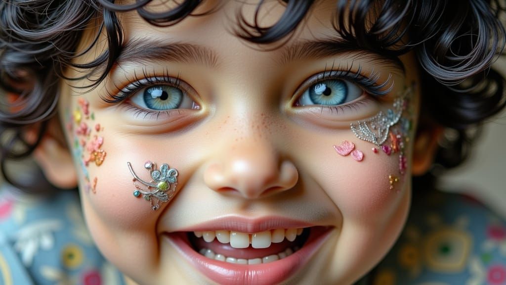 the first attempt at makeup