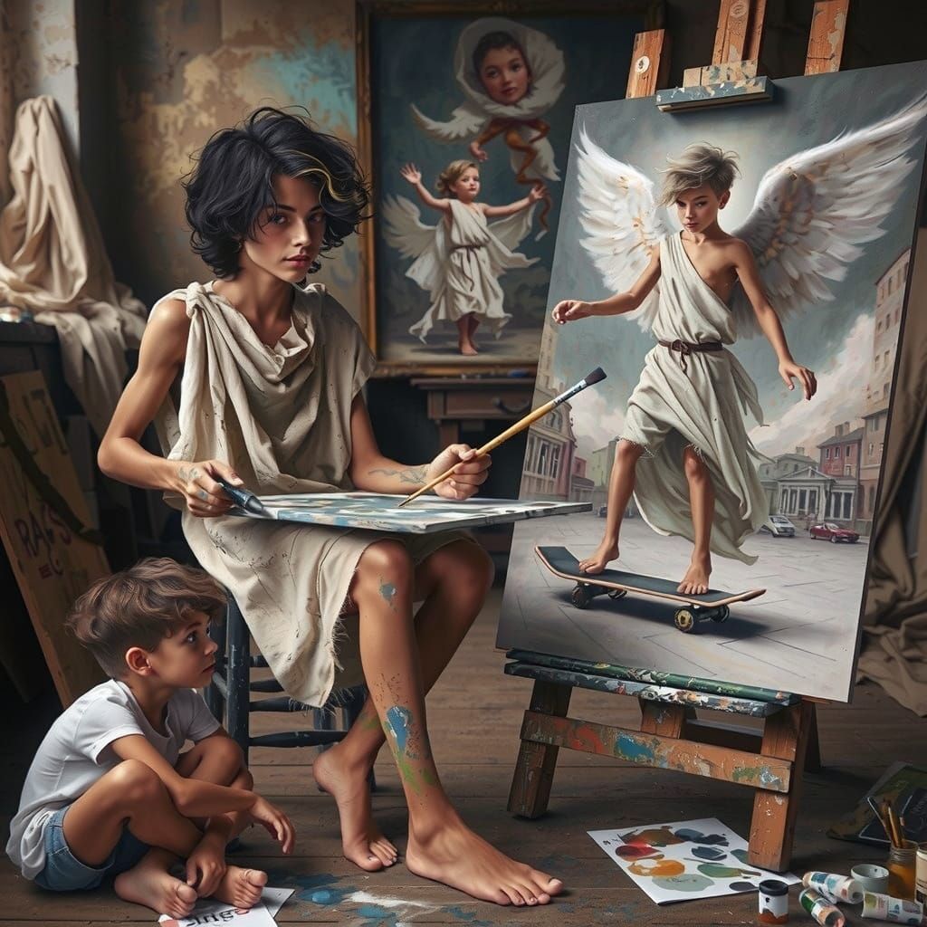 Artist in Eloquent Despair