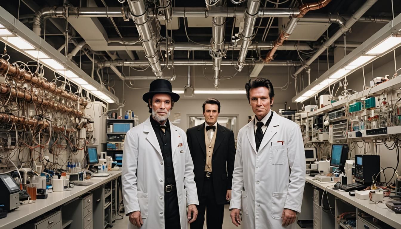 Lincoln and Elvis in a Hypermodern Lab