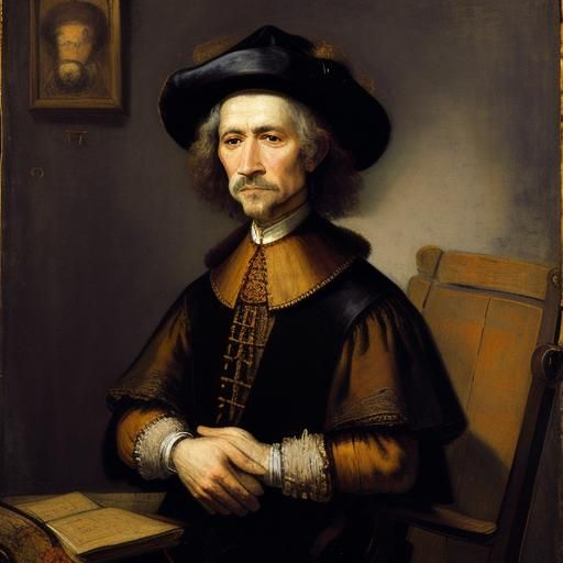 Day of Prayer in Classic Painting Style