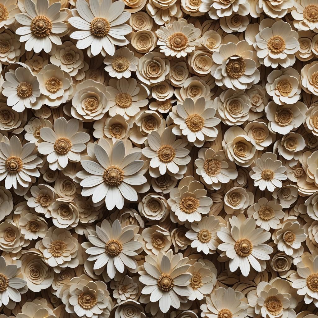 Sola Wood Flowers: Gouache Poster Art