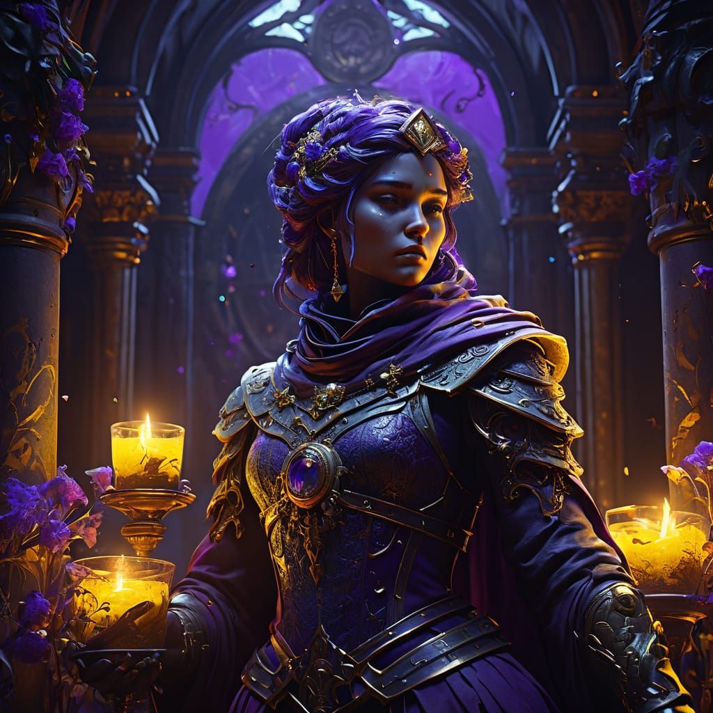 Surreal Portraits of Human Vices in Dark Fantasy Style