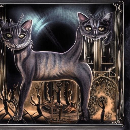 Black Metal Cats: The Musical Album Cover