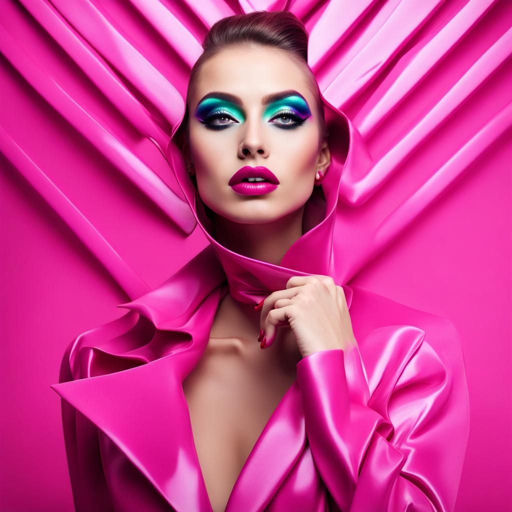 Futuristic Beauty: Bold Makeup and Fashion