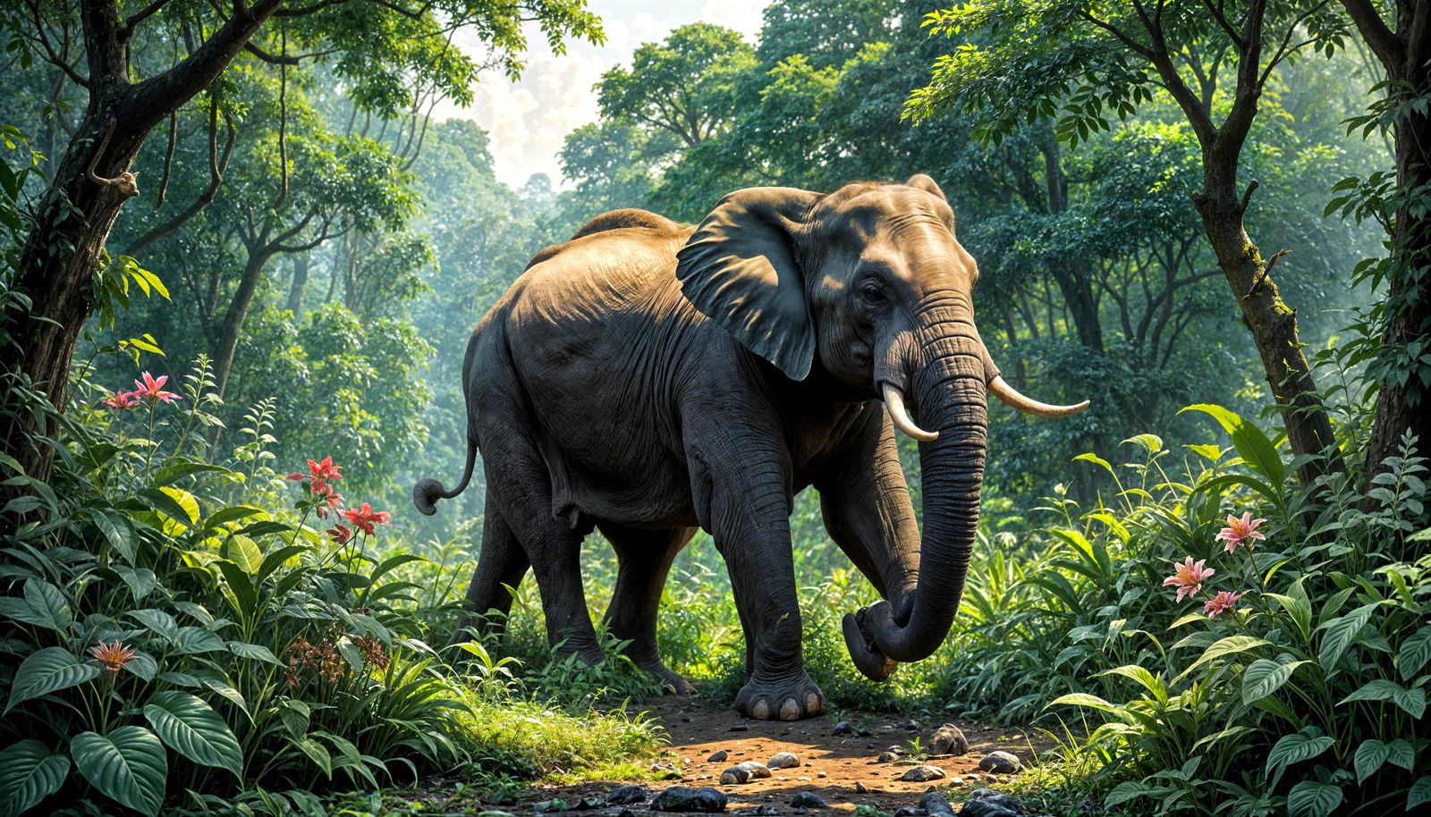 Jumbo begins a new day by continuing the quest he had been o...