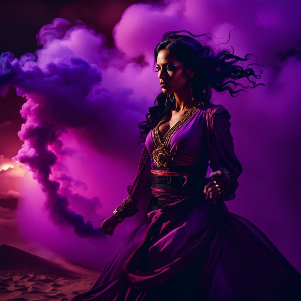 Purple Genie