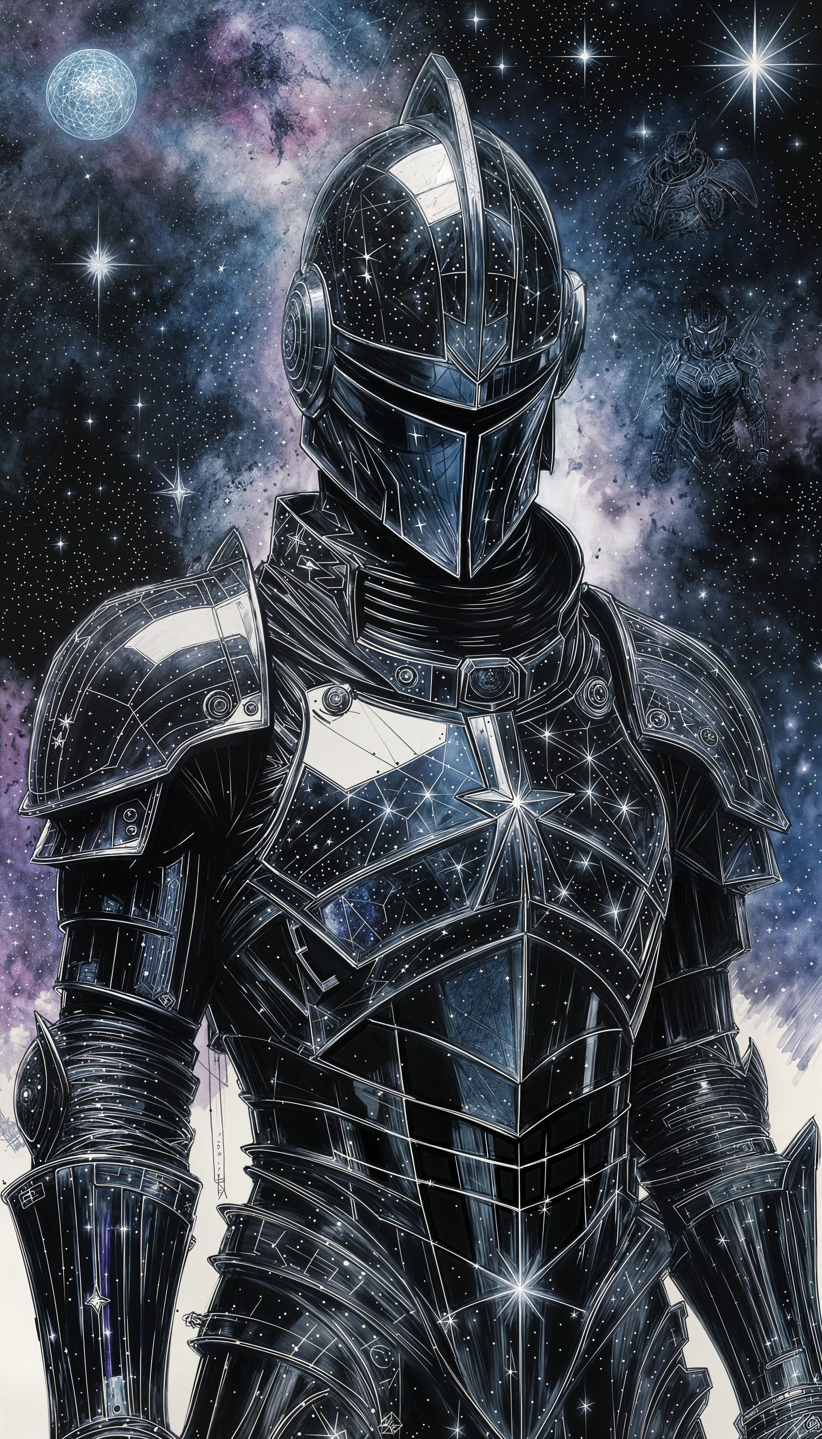 Dichroic Knight of the Black Star Constellations