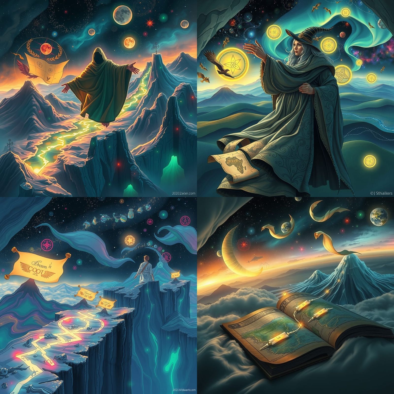 Dream Cartographer: Surreal Landscapes of the Subconscious