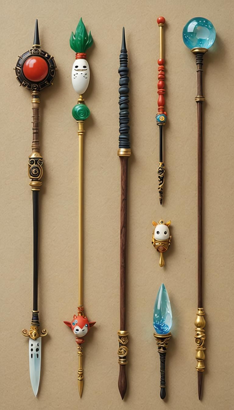 Studio Ghibli Wand Inspired by Spirited Away
