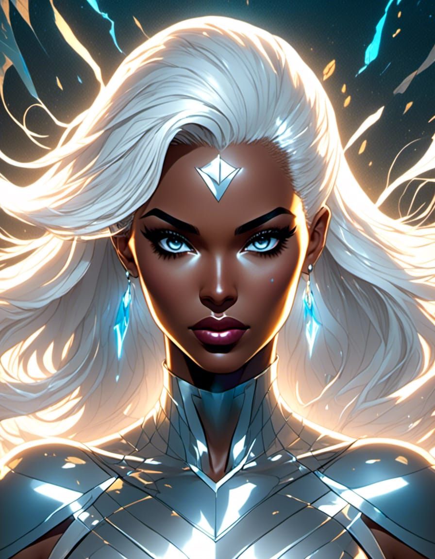 Ororo Munroe as Storm in Ethereal Style