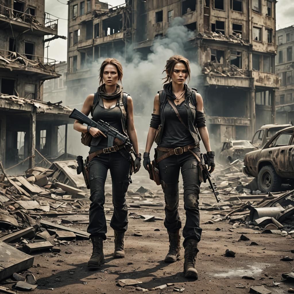 Post-Apocalyptic Women Warriors