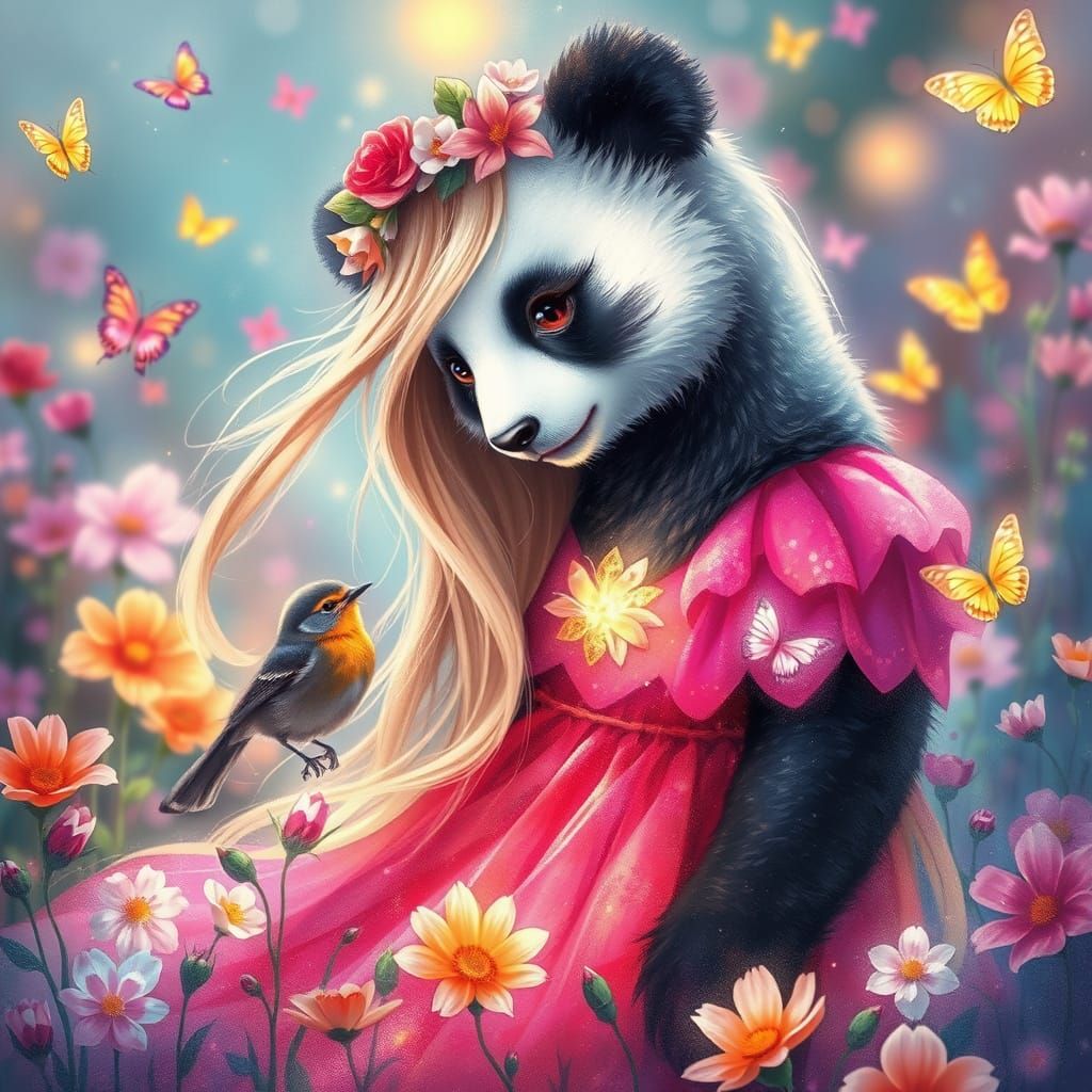 ethereal panda