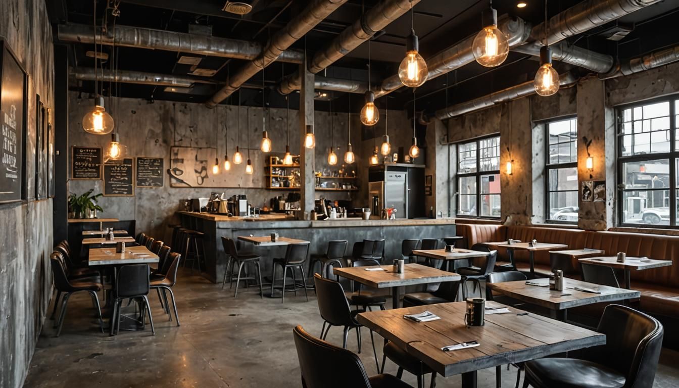 Post Nuke Cafe: Luxury Meets Dystopia