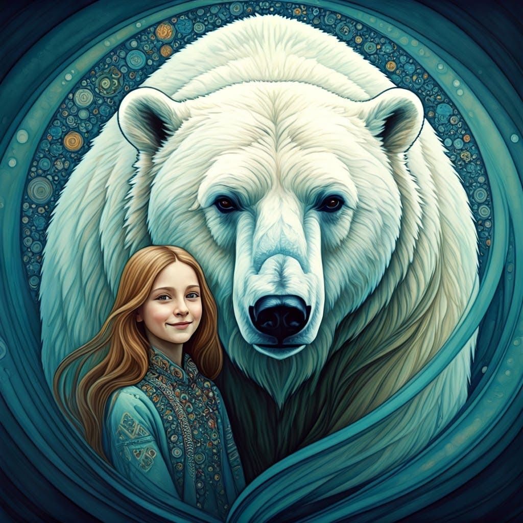 Whimsical Encounter in a Dreamlike Realm