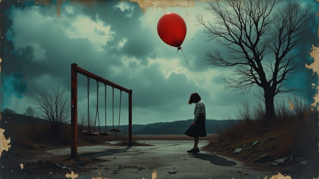 Desolate Playground: A Surreal Study of Lost Innocence