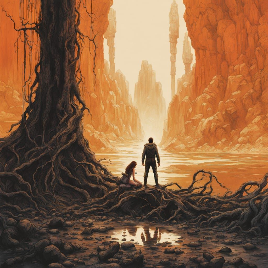 Trapped Hero Desperate for Rescue in Jungle Ruin