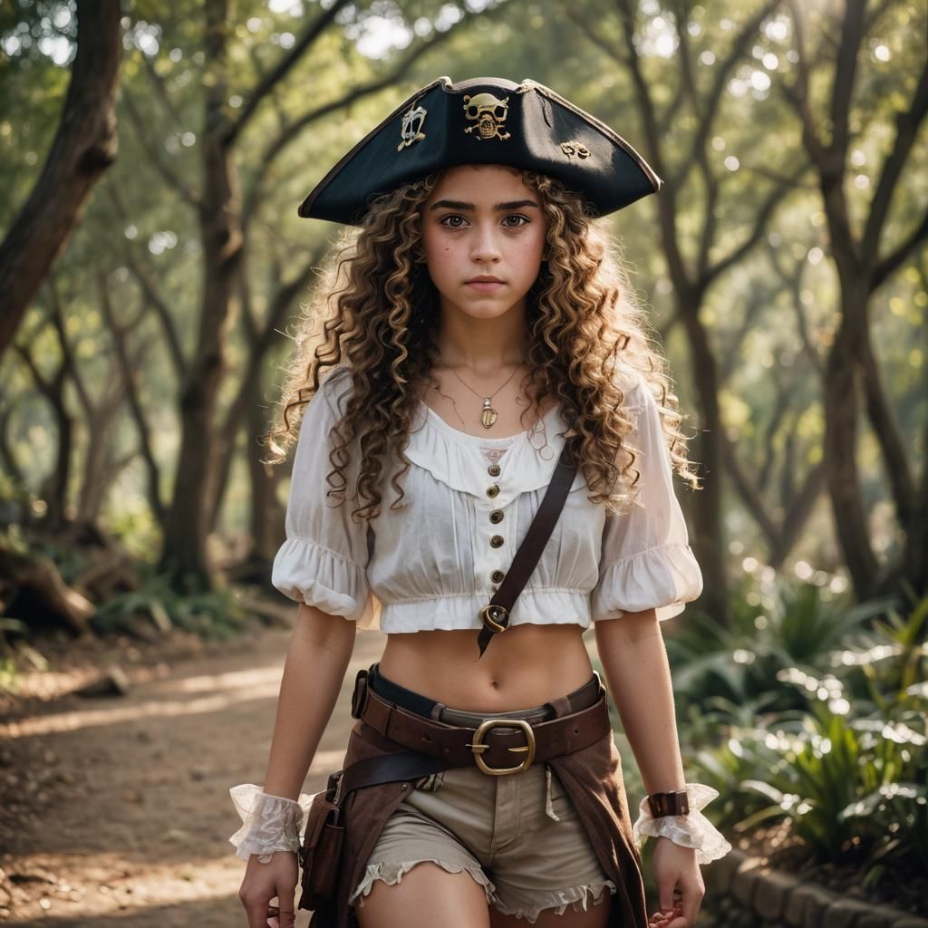 Hermione Granger as a Pirate, Professional Photography