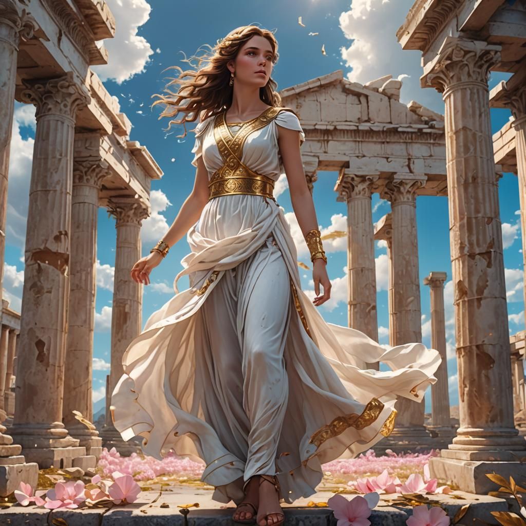 Aphrodite in a Classical Landscape