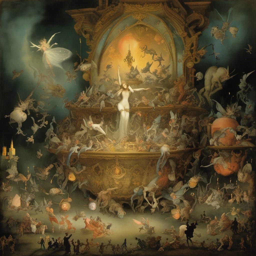 Pandora's Box Unleashes Evil: A Dark Vision