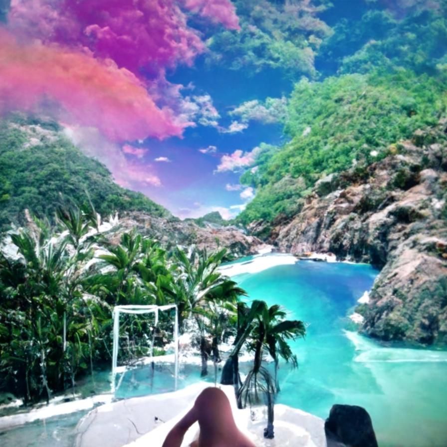 AI Generated Image of Paradise