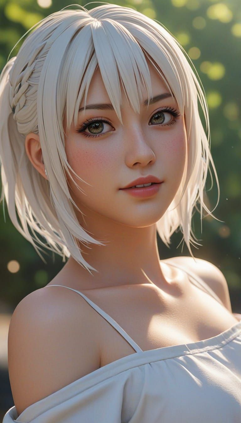 Sakura Haruno Portrait in Detailed 3D Anime Art