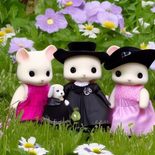 Gothic Sylvanian Families: A Dark Transformation