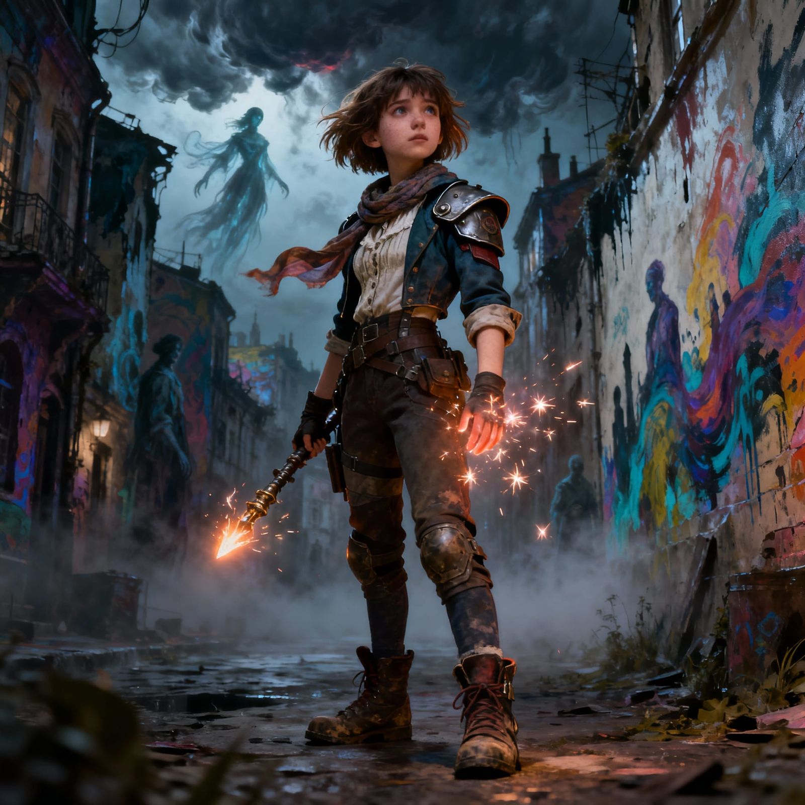 Maelle in Lumière: Cinematic Portrait of a Determined Explor...