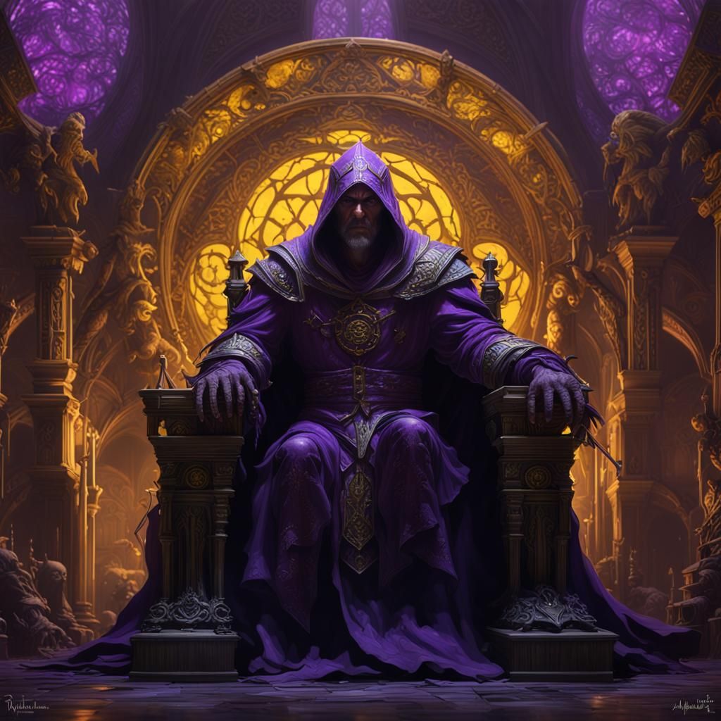 Dark Lord Concept Art in Deep Color