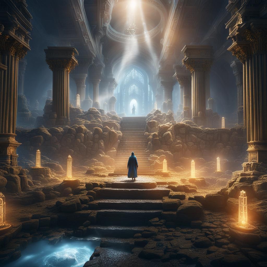 Rays of Light Illuminate Journey of Souls