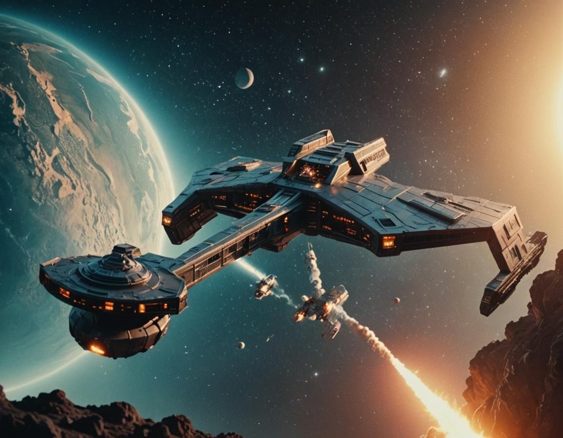 Klingon D-7 Battlecruiser