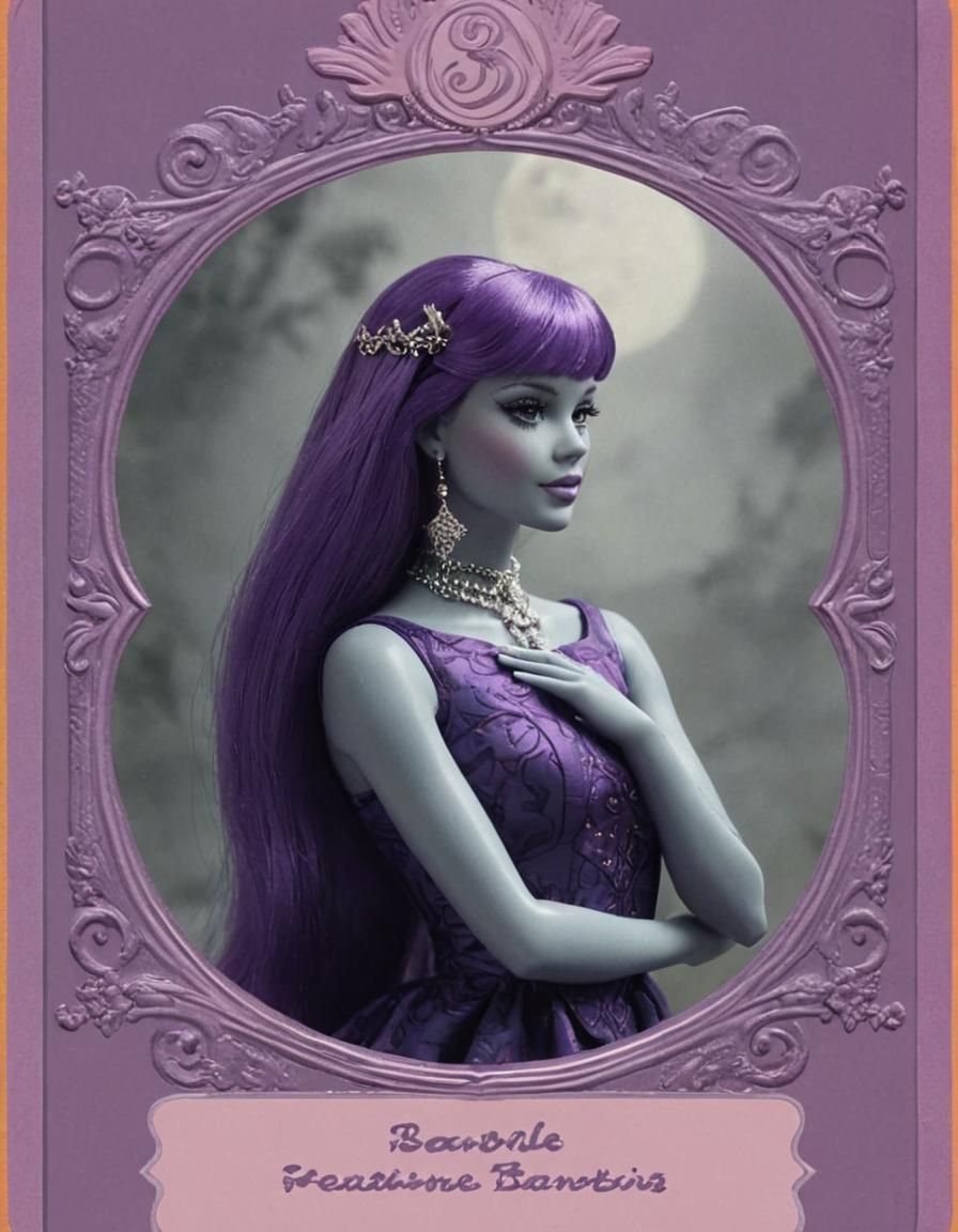 Barbie Tarot Card