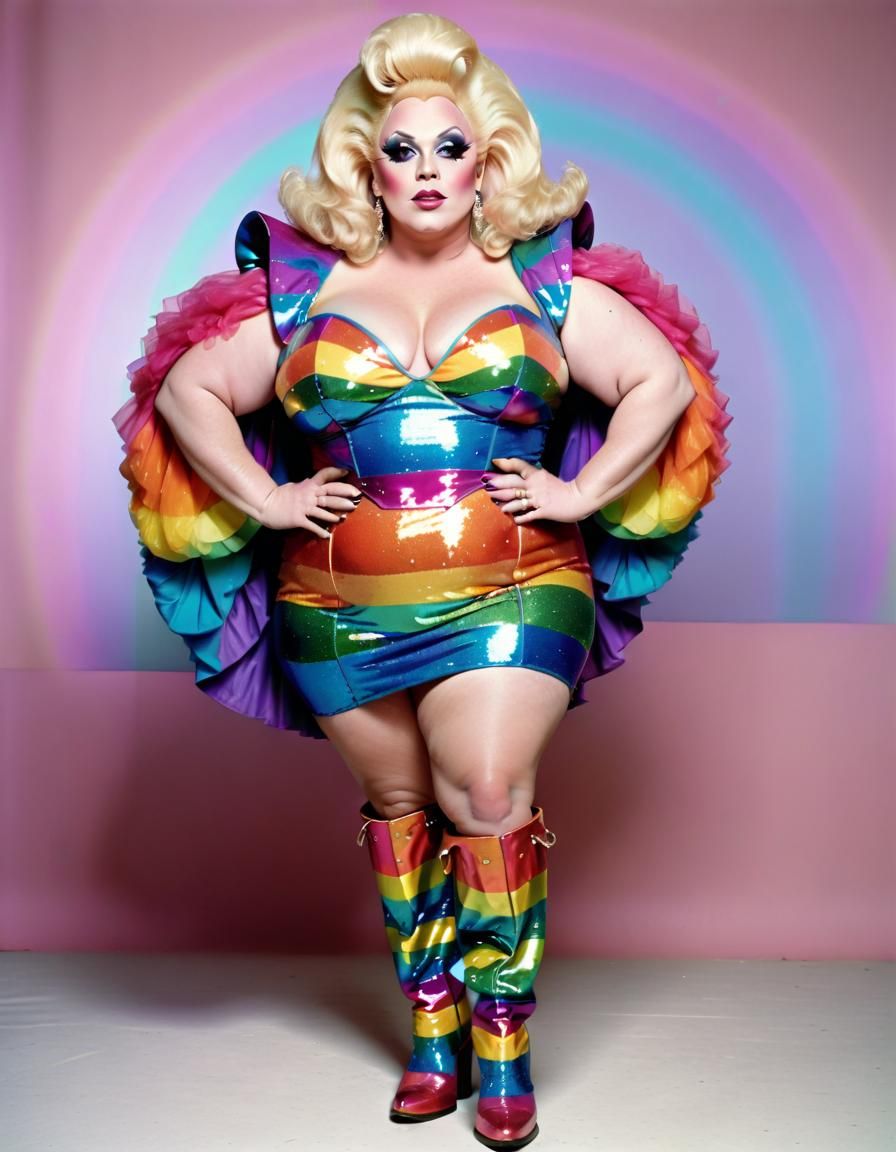 In the pride month, remembering - Divine: You think you're a...