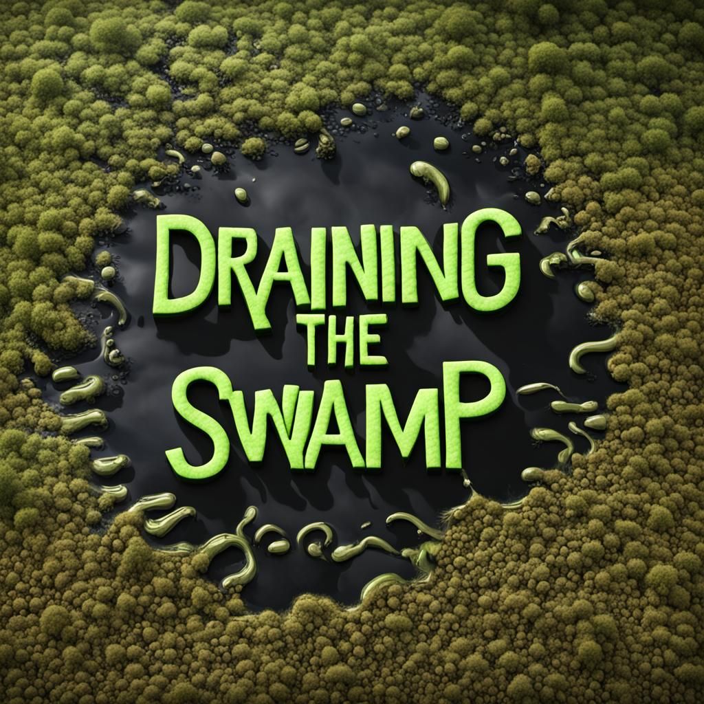 Word Art: Draining the Swamp