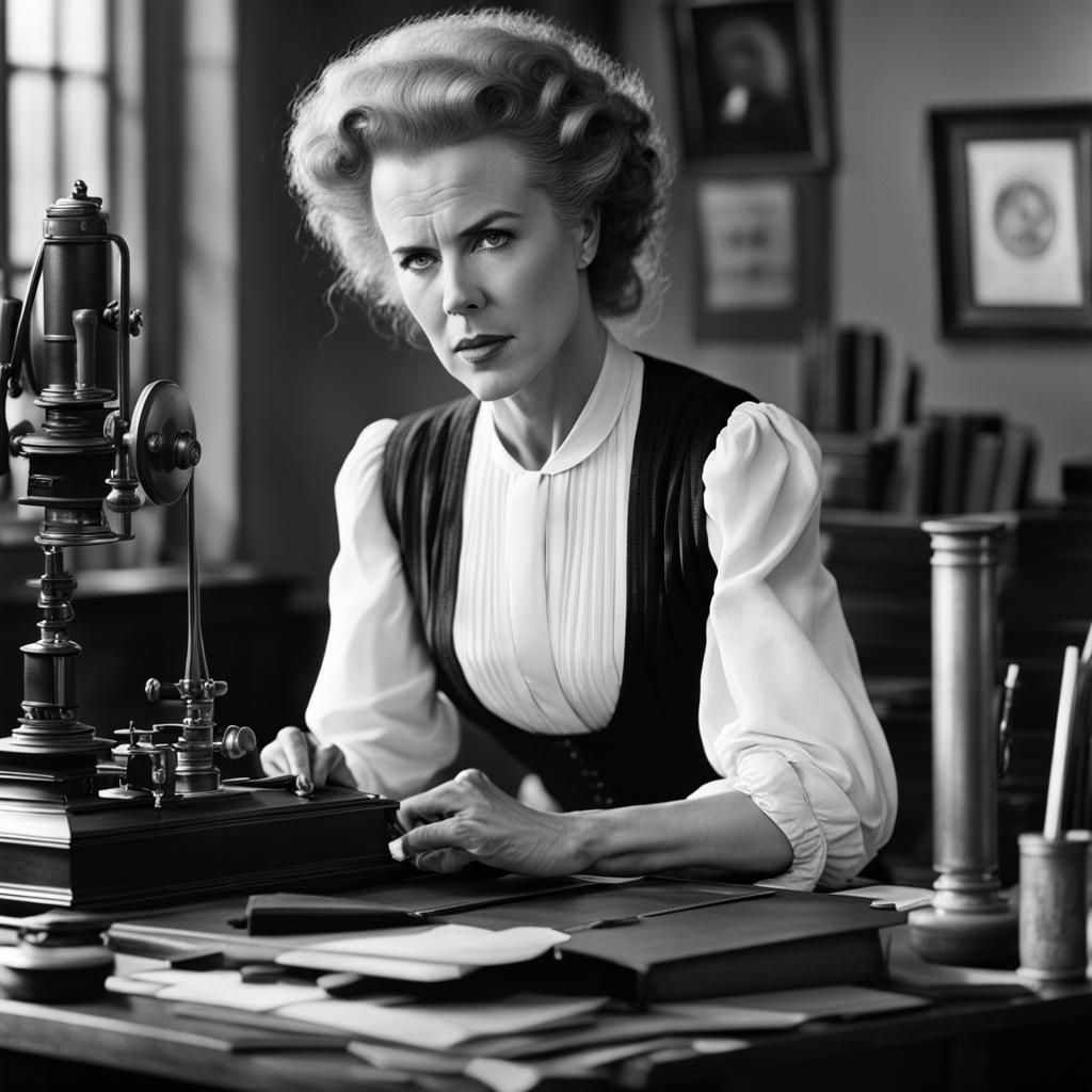 Nicole Kidman as Marie Curie